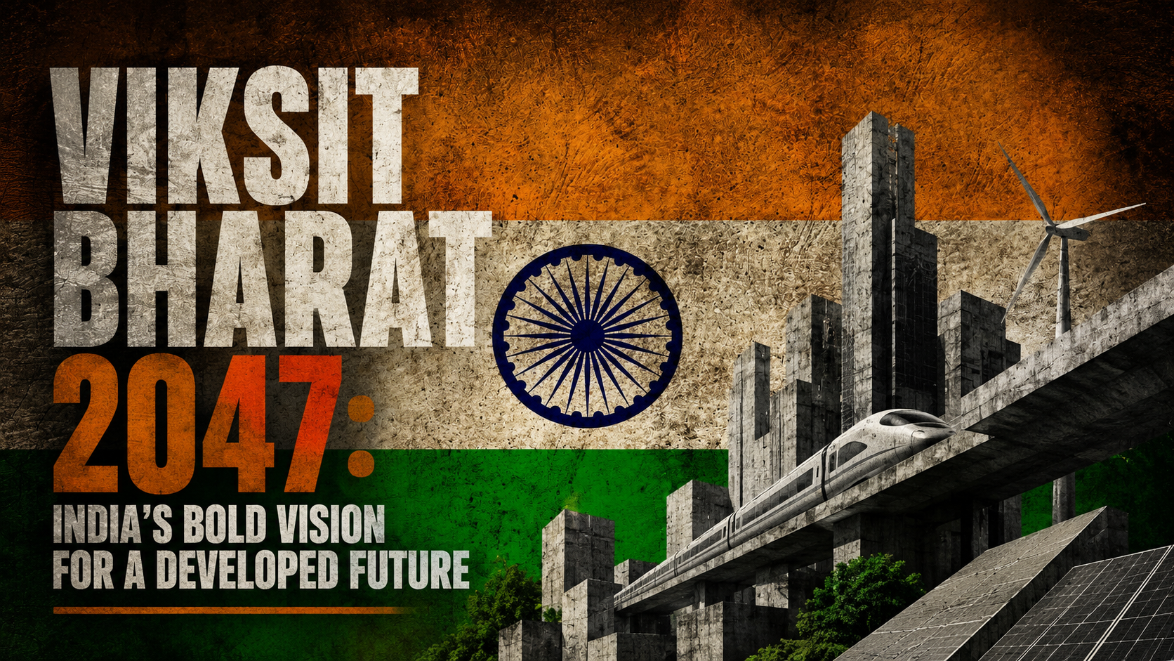 Viksit Bharat 2047: India’s bold vision for a developed future