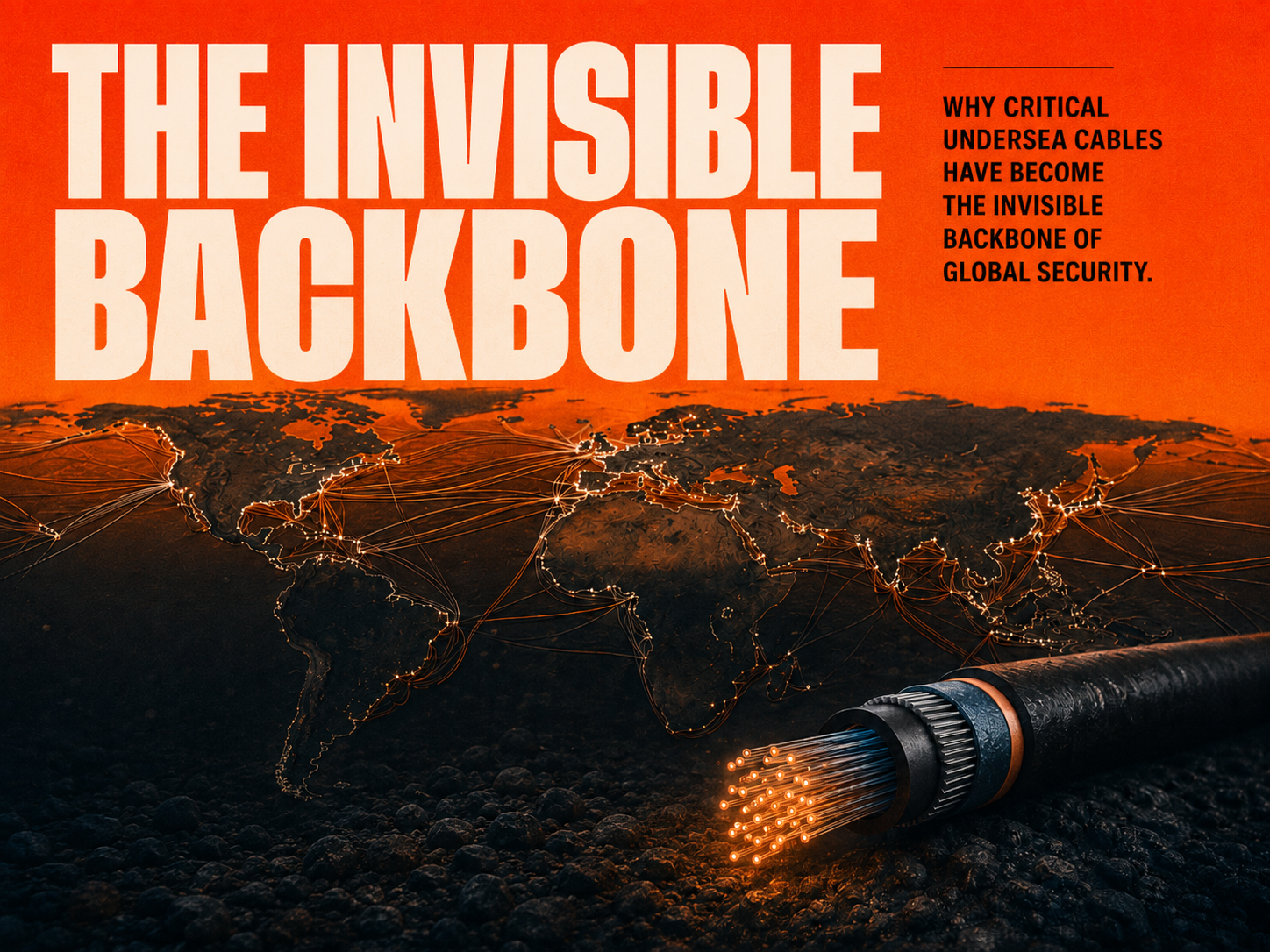 Why critical undersea cables have become the invisible backbone of global security
